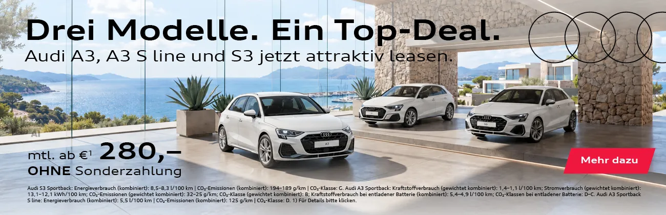 Audi A3 Top Deal Leasing
