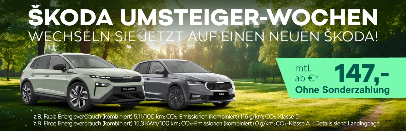 Skoda Umsteiger Wochen