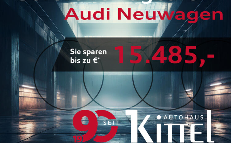  Audi Lager-Neuwagen